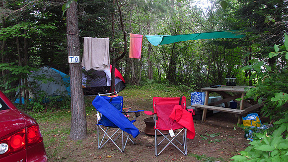 Tent Site T8 (no hookups) IMG_0050